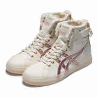 ASICS 亚瑟士 Double Clutch 女士休闲运动鞋 1202A078-100 奶白色/金色 38