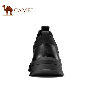 骆驼（CAMEL） 潮流运动鞋百搭舒适男士低帮休闲鞋 A032252040 黑色 40