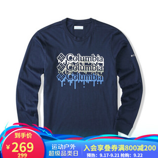 Columbia哥伦比亚户外20秋冬新品男子户外长袖T恤EE0071 465 L（180/100A）