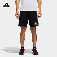 阿迪达斯官网 adidas UNLIMITED SHORT 男装跑步运动短裤FK3467 黑色 A/S7