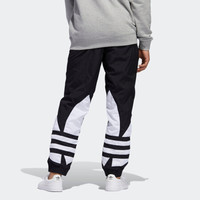 阿迪达斯官网 adidas 三叶草 BG TREFOIL TP 男装运动裤FM9896 黑色 M(参考身高:179~185CM)