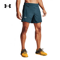 安德玛官方UA Qualifier男子7英寸运动跑步短裤Under Armour1326600 蓝色467 S