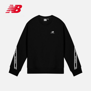 New Balance NB官方2020新款女款NCA3N512 侧边拼接Logo圆领卫衣/套头衫 BK M