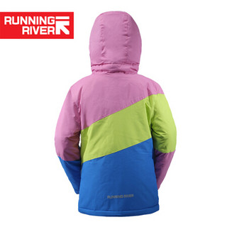 RUNNING RIVER 儿童户外滑雪服保暖登山W4664A 浅蓝色160 M(142-148)-2XL