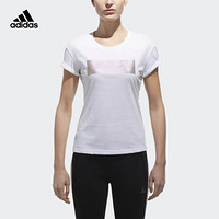 阿迪达斯 adidas 官方运动型格 GFX T BOX LINEA 女子 短袖T恤 CX5148 如图 M