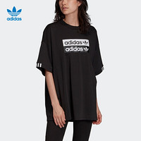 阿迪达斯官网 adidas 三叶草 TEE 女装运动短袖T恤FM3941 如图 38