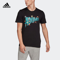 阿迪达斯官网 adidas 8-Bit Lineage 男装运动型格短袖T恤FN1744 如图 S