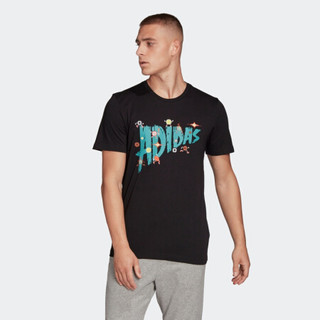 阿迪达斯官网 adidas 8-Bit Lineage 男装运动型格短袖T恤FN1744 如图 S