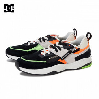 DC SHOES20春夏新品E.TRIBEKA联名款撞色拼接休闲鞋男ADYS700208 黑色 39