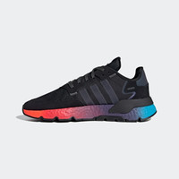 阿迪达斯官网 adidas 三叶草 NITE JOGGER男女鞋经典运动鞋FX1397 一号黑 40.5(250mm)
