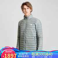 TheNorthFace北面羽绒服男户外保暖防泼水上新|4NG4 A91/灰色 L