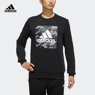 阿迪达斯官网adidas AI GFX CS BOS男装运动型格圆领套头卫衣FJ0240 如图 L