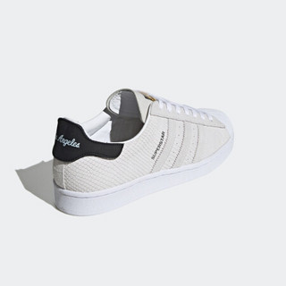 adidas ORIGINALS Superstar 中性休闲运动鞋 FV2822 亮白/1号黑色 42