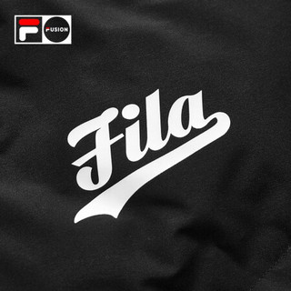 FILA FUSION 斐乐男士羽绒服2020年冬季新款潮流宽松外套 深黑-BK（宽松版型，建议拍小一码） 180/100A/XL
