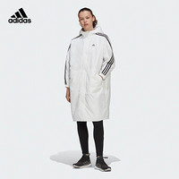 adidas 阿迪达斯 官方轻运动女装户外运动休闲保暖中长款棉服GF0025