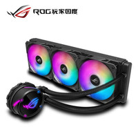 华硕 ASUSROG 120/240/360/龙王/龙神 一体式水冷电脑散热器OLED屏幕神光同步 ROG STRIX LC 360 RGB飞龙