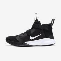 耐克Nike男鞋篮球鞋魔术贴休闲运动鞋BV7740 Black/White M 10.5 / W 12