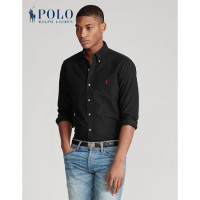 Ralph Lauren/拉夫劳伦男装 经典版型牛津布衬衫12288 001-黑色 XS