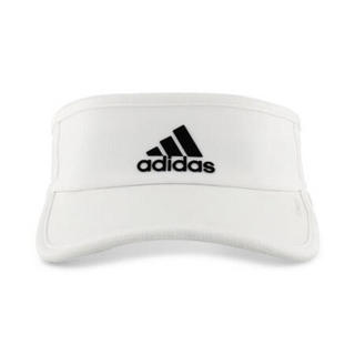 ADidas阿迪达斯男女空顶帽运动帽时尚简约鸭舌帽网球帽5152637 White ONE SIZE