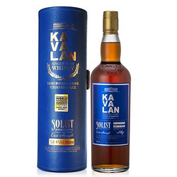 cdf会员购！Kavalan 噶玛兰 经典独奏VINHO葡萄酒桶威士忌原酒 1L