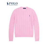 Ralph Lauren/拉夫劳伦女装 2020年秋季绞花针织毛衫21723 650-粉红色 L