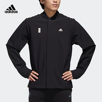 阿迪达斯官网 adidas WJ JKT  WARM 男装运动型格夹克外套GM4456 黑色 A/XL(185/104A)