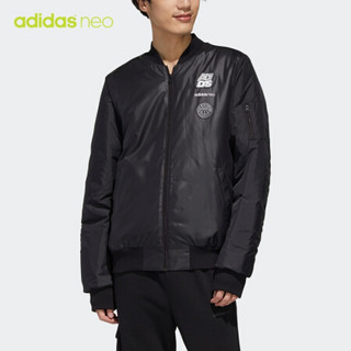 阿迪达斯官网adidas neo M F MIX PAD BMR男冬季运动棉服GJ8846 黑色/黑色 A/2XL(185/108A)