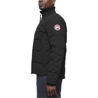 Canada Goose加拿大鹅羽绒服男625蓬鸭绒立领短款保暖夹克冬长袖上衣外套CDG004W Black S（适合胸围91-94cm）