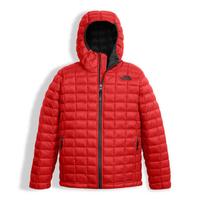 The North Face北面棉服男童连帽保暖夹克NF0A34QG RED M