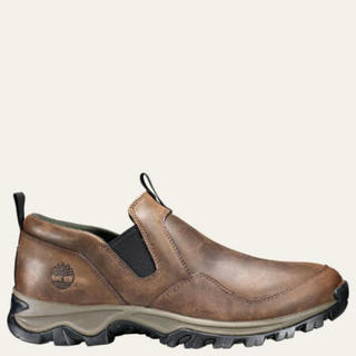 Timberland添柏岚男鞋套脚登山鞋皮鞋A1QLS201 Dark Brown FG 8.5 M
