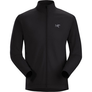 始祖鸟（ARC’TERYX）男士夹克户外休闲轻便全拉链立领外套ARC00XK Black XL