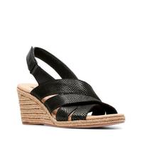 Clarks其乐女鞋高跟鞋坡跟凉鞋26134501 Sand 7.5M