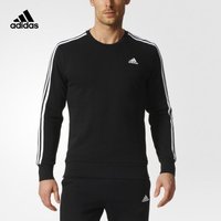 阿迪达斯官网adidas ESS 3S CREW FT男装运动型格长袖套头衫S98803 如图 L