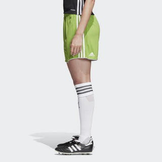 ADidas阿迪达斯女士运动短裤透气速干休闲短裤BJ9152 Rave Green / White 2XS