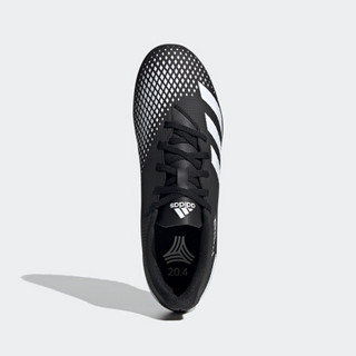 阿迪达斯 adidas官网 PREDATOR 20.4 TF男鞋硬人造草坪足球运动鞋FW9205 一号黑/白 41(255mm)