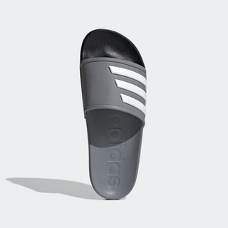 阿迪达斯官网 adidas ADILETTE TND 男女鞋游泳运动凉拖鞋EG1901 侦探灰/亮白 39(240mm)