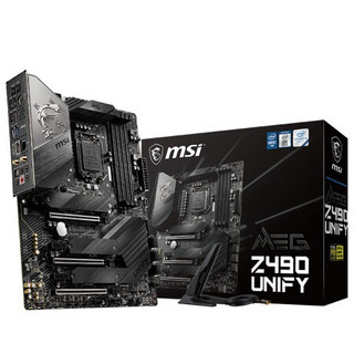 MSI 微星 Z490 UNIFY+酷睿i7-10700K 主板CPU套装