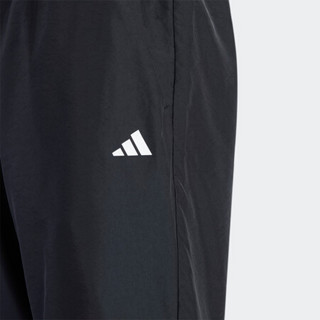 阿迪达斯官网 adidas YB EL WV PANT 大童装训练运动裤子FM9841 如图 128CM