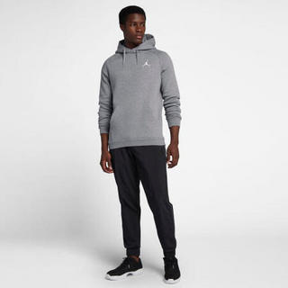 耐克Nike Jordan男士卫衣连帽运动衫套头衫940108 Carbon/Blk 2XL