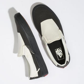 vans范斯男女鞋低帮鞋一脚蹬拼色浅口单鞋休闲鞋3931480 Black/Classic White 7.0 Men = 8.5 Women