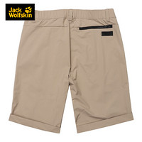 Jack Wolfskin/狼爪官方短裤男士夏季户外运动休闲透气1503781 5520091-5605/沙丘色 54