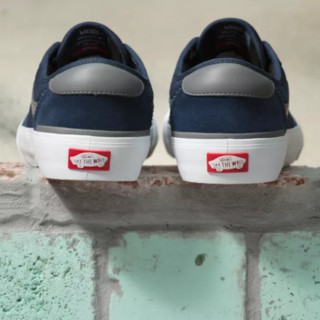 vans范斯男女同款鞋低帮帆布鞋系带休闲鞋单鞋 CHIMA PRO 2 DRESS BLUES/QUIET SHADE M7=W8.5=39码