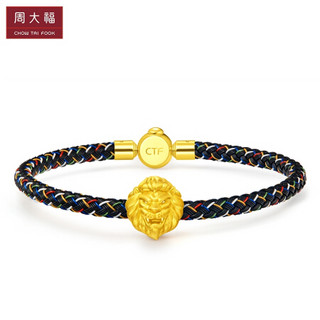 周大福 非洲狮/美洲虎 定价足金黄金转运珠/吊坠R R24488 非洲狮 2380元