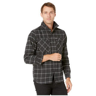 Columbia哥伦比亚男装透气法兰绒格子长袖衬衫9231564 Red Jasper Plaid 2XL