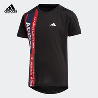 阿迪达斯官网 adidas LB UR CO TEE 小童装训练运动短袖T恤FM9798 黑色 128CM