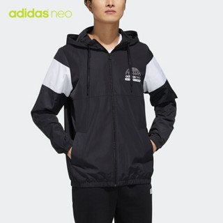 阿迪达斯官网 adidas neo M FAVES GRP WB 男装运动外套FP7365 如图 2XL