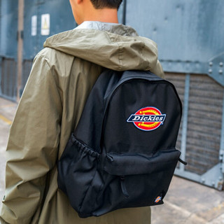 Dickies 潮流 休闲双肩包 书包 旅行包 大容量帆布包 学院风 电脑包 DK008179 深藏青色