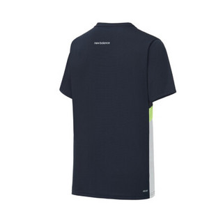 New Balance NB官方2020新款男款AMT03207T恤针织圆领短袖透气舒适运动T恤 EM1 AMT03207  M