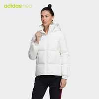 阿迪达斯官网adidas neo W BR DWN PUFF女装冬季运动羽绒服GP7247 汉玉白 A/L(170/92A)