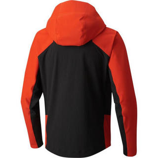 Mountain Hardwear山浩冲锋衣男户外登山连帽夹克MHW011I Fiery Red XXL